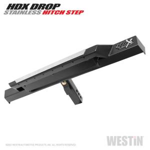 Westin - Westin HDX Stainless Drop Hitch Step 34in Step 2in Receiver - Textured Black - 56-100152 - Image 9