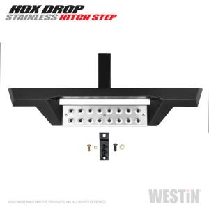 Westin - Westin HDX Stainless Drop Hitch Step 34in Step 2in Receiver - Textured Black - 56-100152 - Image 10