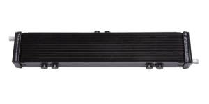 Edelbrock - Edelbrock Heat Exchanger Single Pass Dual Row 22 000 Btu/Hr 26 5In W X 5In H X 2 62In D Black - 15406 - Image 1