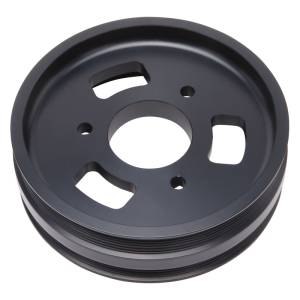 Edelbrock - Edelbrock Pulley Crank Drive Pulley Ls Dual Quad Truck Offset - 15818 - Image 2