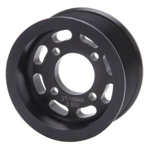 Edelbrock - Edelbrock Pulley Supercharger Enforcer 10 Rib 3 5In Black - 15849 - Image 1