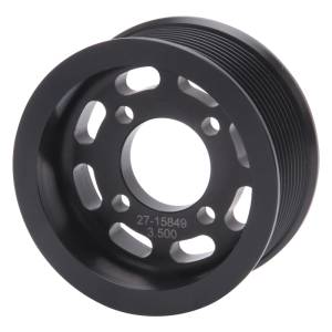 Edelbrock - Edelbrock Pulley Supercharger Enforcer 10 Rib 3 5In Black - 15849 - Image 2