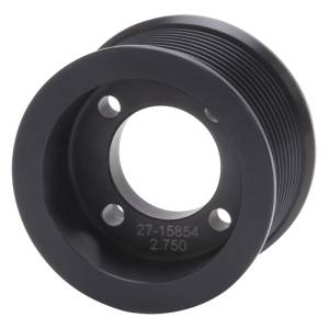Edelbrock - Edelbrock Pulley Supercharger Enforcer 10 Rib 2 75In Black - 15854 - Image 2