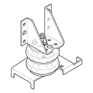 Firestone - Firestone Ride-Rite Air Helper Spring Kit Front 84-04 Ford F250/F350 (W217602223) - 2223 - Image 1