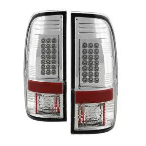 SPYDER - SPYDER Ford Super Duty 08-15 LED Tail Lights Chrome ALT-YD-FS07-LED-C - 5003904 - Image 2