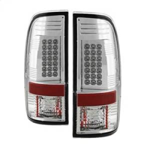 SPYDER - SPYDER Ford Super Duty 08-15 LED Tail Lights Chrome ALT-YD-FS07-LED-C - 5003904 - Image 3