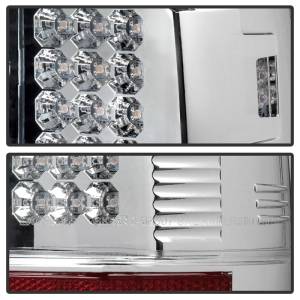 SPYDER - SPYDER Ford Super Duty 08-15 LED Tail Lights Chrome ALT-YD-FS07-LED-C - 5003904 - Image 5