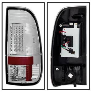 SPYDER - SPYDER Ford Super Duty 08-15 LED Tail Lights Chrome ALT-YD-FS07-LED-C - 5003904 - Image 7