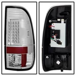 SPYDER - SPYDER Ford Super Duty 08-15 LED Tail Lights Chrome ALT-YD-FS07-LED-C - 5003904 - Image 13