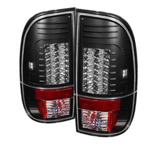 SPYDER Ford F150 Styleside 97-03/F250 Version 2 LED Tail Lights Blk ALT-YD-FF15097-LED-G2-BK - 5029133