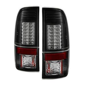 SPYDER - SPYDER Ford Super Duty 08-15 Version 2 LED Tail Lights Black ALT-YD-FS07-LED-G2-BK - 5029188 - Image 2