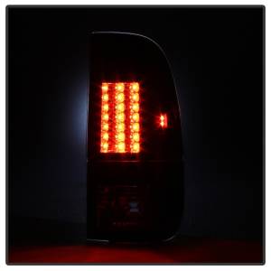 SPYDER - SPYDER Ford Super Duty 08-15 Version 2 LED Tail Lights Black ALT-YD-FS07-LED-G2-BK - 5029188 - Image 6