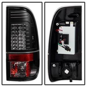 SPYDER - SPYDER Ford Super Duty 08-15 Version 2 LED Tail Lights Black ALT-YD-FS07-LED-G2-BK - 5029188 - Image 12