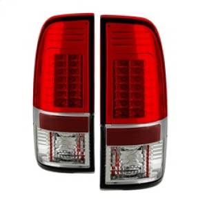 SPYDER - SPYDER Ford Super Duty 08-15 Version 2 LED Tail Lights Red Clear ALT-YD-FS07-LED-G2-RC - 5029195 - Image 3