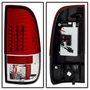 SPYDER - SPYDER Ford Super Duty 08-15 Version 2 LED Tail Lights Red Clear ALT-YD-FS07-LED-G2-RC - 5029195 - Image 7