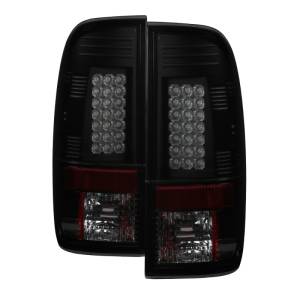 SPYDER - SPYDER Ford F150 side 97-03/F250 Super Duty 99-07 LED Tail Lights Blk Smke ALT-YD-FF15097-LED-BSM - 5078179 - Image 2