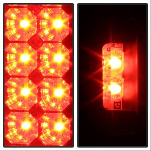 SPYDER - SPYDER Ford F150 side 97-03/F250 Super Duty 99-07 LED Tail Lights Blk Smke ALT-YD-FF15097-LED-BSM - 5078179 - Image 3