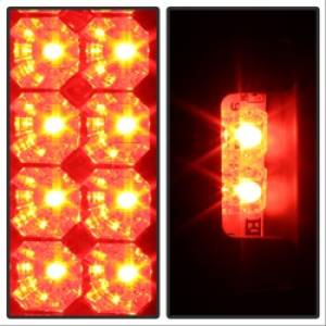 SPYDER - SPYDER Ford F150 side 97-03/F250 Super Duty 99-07 LED Tail Lights Blk Smke ALT-YD-FF15097-LED-BSM - 5078179 - Image 5