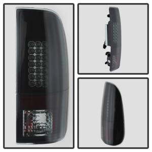 SPYDER - SPYDER Ford F150 side 97-03/F250 Super Duty 99-07 LED Tail Lights Blk Smke ALT-YD-FF15097-LED-BSM - 5078179 - Image 6