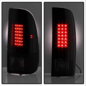 SPYDER - SPYDER Ford F150 side 97-03/F250 Super Duty 99-07 LED Tail Lights Blk Smke ALT-YD-FF15097-LED-BSM - 5078179 - Image 11