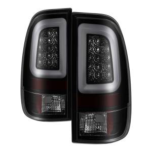 SPYDER - SPYDER 97-03 Ford F150 Stylsd. F250 V3 Lght Bar LED Tail Lights - Blk Smk ALT-YD-FF15097V3-LBLED-BSM - 5084248 - Image 2