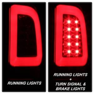 SPYDER - SPYDER 97-03 Ford F150 Stylsd. F250 V3 Light Bar LED Tail Lights - Red/Clr ALT-YD-FF15097V3-LBLED-RC - 5084453 - Image 4