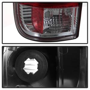 SPYDER - SPYDER 08-16 Ford Super Duty F-250 V3 Light Bar LED Tail Lights - Red Clear (ALT-YD-FS07V3-LBLED-RC) - 5084736 - Image 6