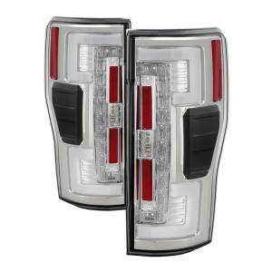 SPYDER - SPYDER 17-18 Ford F-250 Super Duty (Excl LED Models) LED Tail Lights - Chrome (ALT-YD-FS17-LED-C) - 5085573 - Image 1