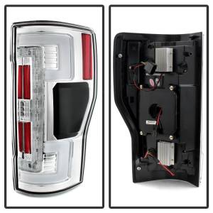 SPYDER - SPYDER 17-18 Ford F-250 Super Duty (Excl LED Models) LED Tail Lights - Chrome (ALT-YD-FS17-LED-C) - 5085573 - Image 3