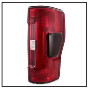 SPYDER - SPYDER 17-18 Ford F-250 SD (w/Blind Spot Sensor) LED Tail Lights - Red Clr (ALT-YD-FS17BS-LED-RC) - 5085634 - Image 2