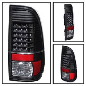 SPYDER - SPYDER Xtune Ford Super Duty 08-15 LED Tail Lights Black ALT-JH-FS08-LED-BK - 9027680 - Image 8