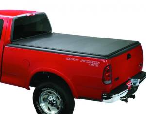 LUND 17-23 Ford F-250/350 Super Duty (6.8ft. Bed) Genesis Snap Tonneau Cover - Black - 900250