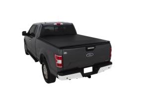 LUND - LUND 17-23 Ford F-250/350 Super Duty (6.8ft. Bed) Genesis Snap Tonneau Cover - Black - 900250 - Image 4