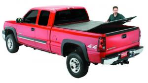 LUND - LUND 99-17 Ford F-250 Super Duty (6.5ft. Bed) Genesis Tri-Fold Tonneau Cover - Black - 95050 - Image 9