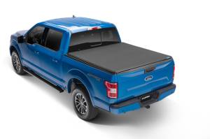 LUND - LUND 99-17 Ford F-250 Super Duty (6.5ft. Bed) Genesis Elite Tri-Fold Tonneau Cover - Black - 95850 - Image 3