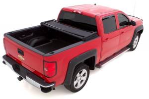 LUND - LUND 99-17 Ford F-250 Super Duty (6.5ft. Bed) Genesis Elite Tri-Fold Tonneau Cover - Black - 95850 - Image 10