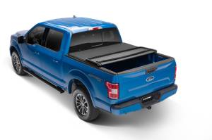 LUND - LUND 99-17 Ford F-250 Super Duty (6.5ft. Bed) Genesis Elite Tri-Fold Tonneau Cover - Black - 95850 - Image 11