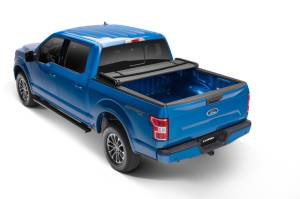 LUND - LUND 99-17 Ford F-250 Super Duty (6.5ft. Bed) Genesis Elite Tri-Fold Tonneau Cover - Black - 95850 - Image 12