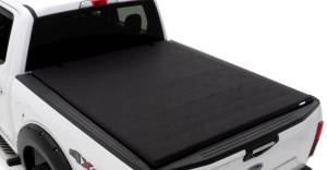 LUND - LUND 17-23 Ford F-250 Super Duty (6.8ft. Bed) Genesis Roll Up Tonneau Cover - Black - 960250 - Image 2