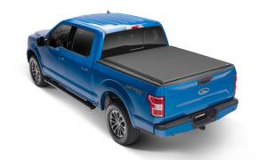 LUND - LUND 17-23 Ford F-250/350 Super Duty (6.8ft. Bed) Genesis Elite Roll Up Tonneau Cover - Black - 968250 - Image 4