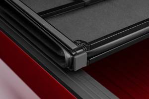 LUND - LUND 99-17 Ford F-250 Super Duty Styleside (6.8ft. Bed) Hard Fold Tonneau Cover - Black - 969352 - Image 6