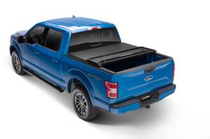 LUND - LUND 99-17 Ford F-250 Super Duty Styleside (6.8ft. Bed) Hard Fold Tonneau Cover - Black - 969352 - Image 22