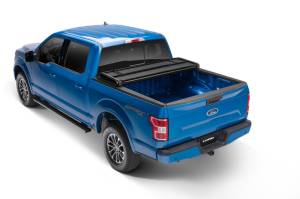 LUND - LUND 99-17 Ford F-250 Super Duty Styleside (6.8ft. Bed) Hard Fold Tonneau Cover - Black - 969352 - Image 23