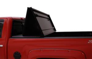 LUND - LUND 99-17 Ford F-250 Super Duty Styleside (8ft. Bed) Hard Fold Tonneau Cover - Black - 969353 - Image 13