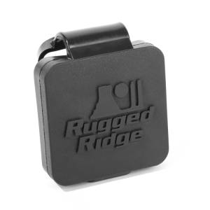 Rugged Ridge - Rugged Ridge 2 Inch Hitch Plug Rugged Ridge Logo - 11580.26 - Image 1