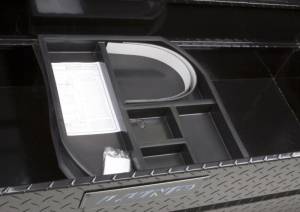 LUND - LUND 67-99 Chevy CK Ultima Single Lid Crossover Tool Box - Black - 79100 - Image 3