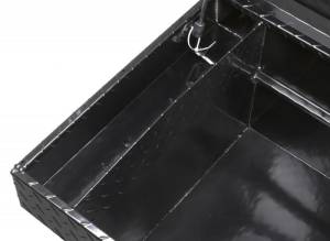 LUND - LUND 67-99 Chevy CK Ultima Single Lid Crossover Tool Box - Black - 79100 - Image 5