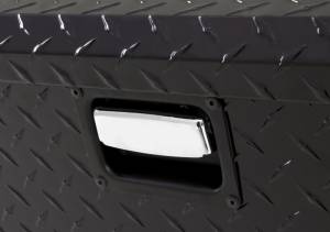 LUND - LUND 67-99 Chevy CK Ultima Single Lid Crossover Tool Box - Black - 79100 - Image 9