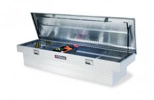 LUND - LUND 67-99 Chevy CK Ultima Deep Single Lid Crossover Tool Box - Brite - 9100DB - Image 1