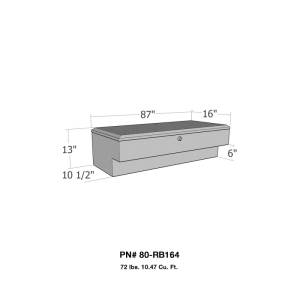 Westin - Westin/Brute LoSider Side Rail 87in Box - Aluminum - 80-RB164 - Image 2